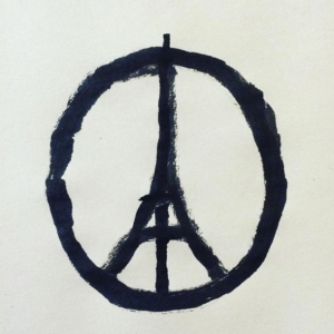 Logo Peace For Paris (crédit : www.jeanjullien.com)