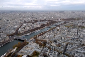 Paris vue du haut de la Tour Eiffel