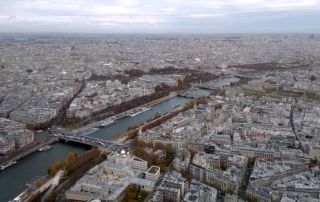 Paris vue du haut de la Tour Eiffel