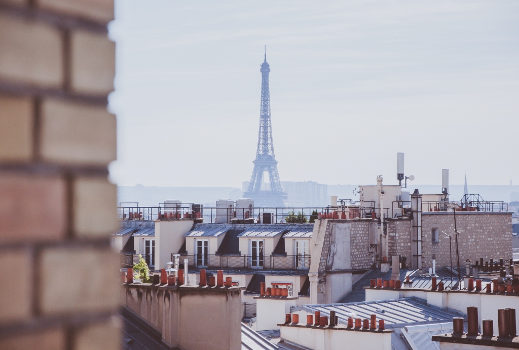 Vue sur les toits de Paris