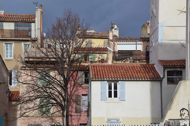 Quartier du Panier à Marseille. Crédit Flickr / Jeanne Menjoulet