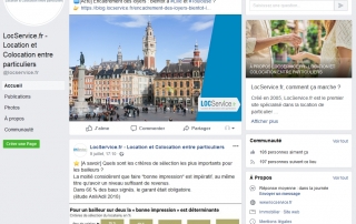 Page Facebook LocService